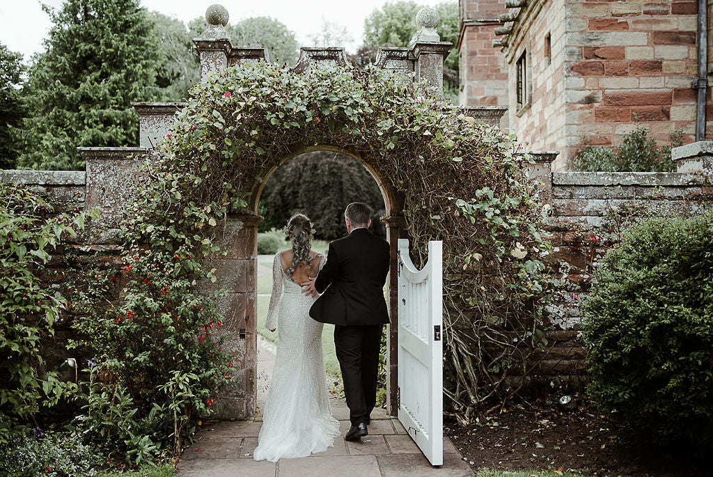 Breaking Tradition: Bride Ishnee’s Stunning Sparkle Gown in Champagne