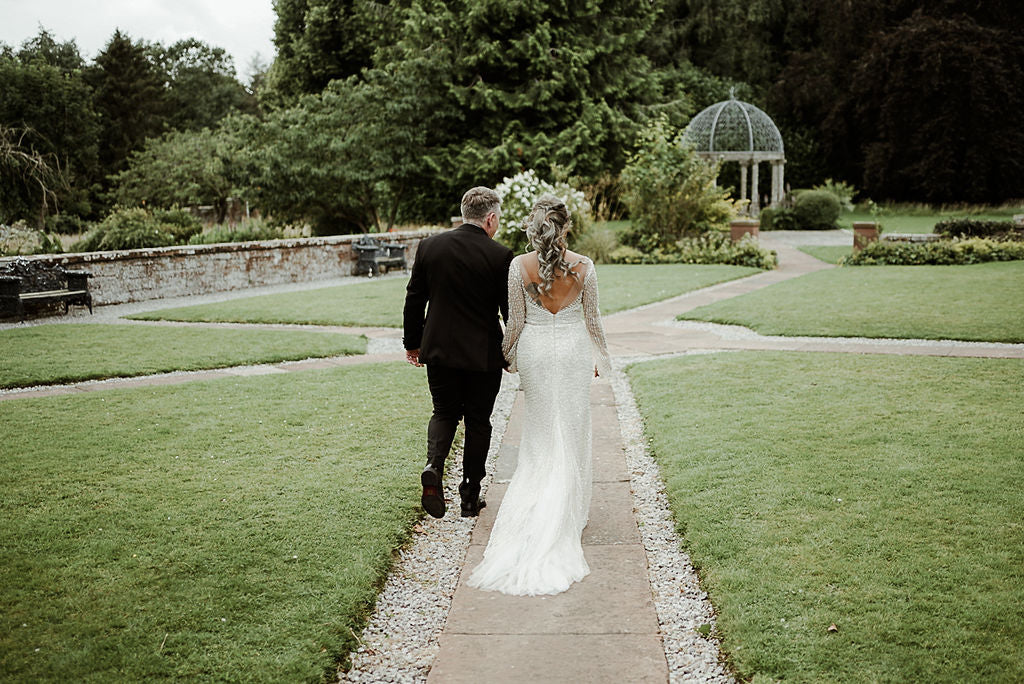 Breaking Tradition: Bride Ishnee’s Stunning Sparkle Gown in Champagne