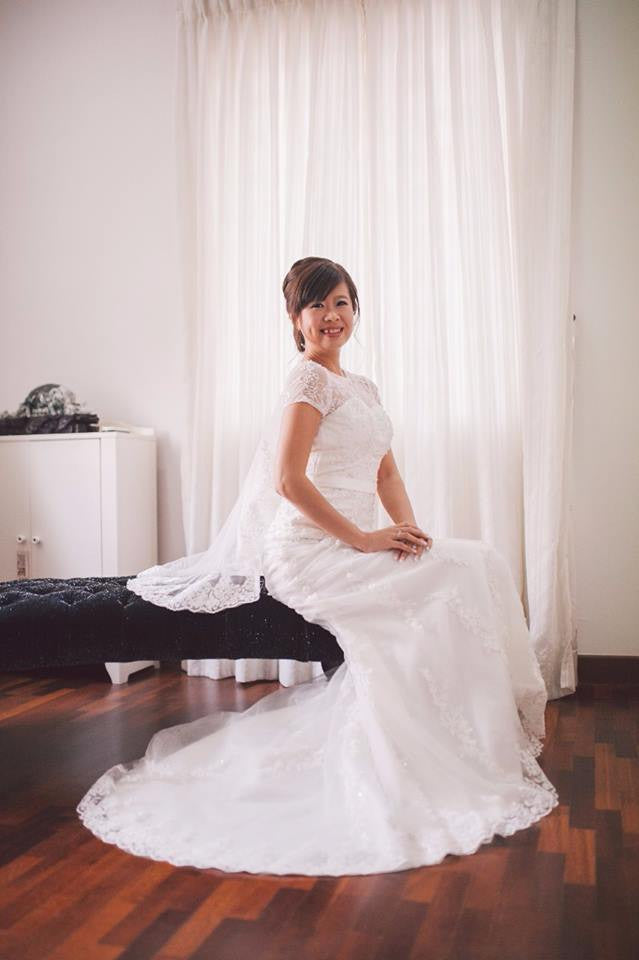 Custom made wedding dress Malaysia