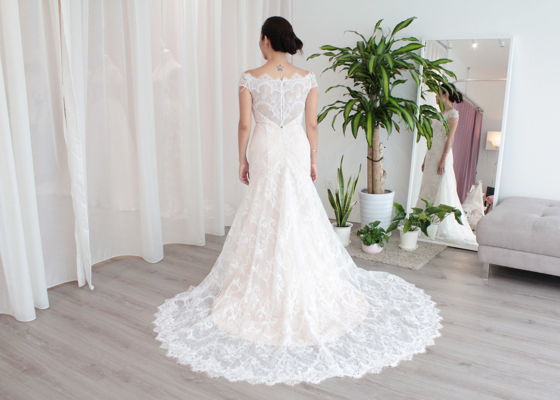 bespoke wedding dress KL