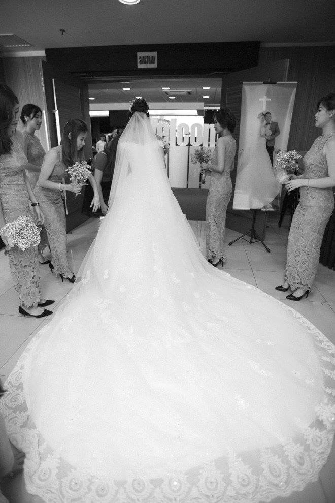 Custom made wedding gown Malaysia