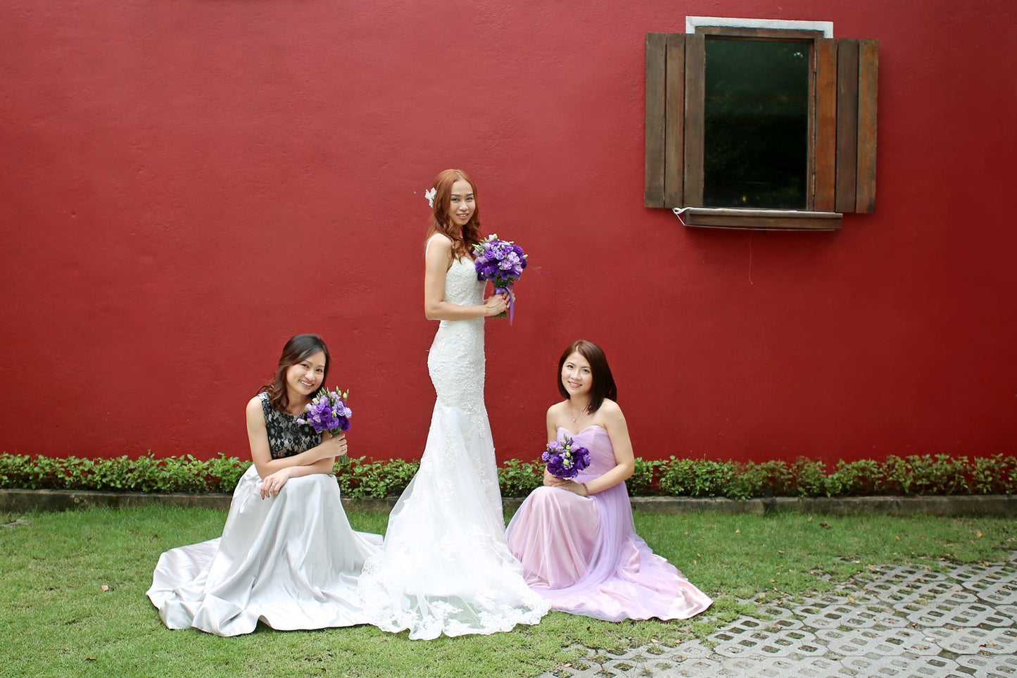 Bride Fay - Lace mermaid wedding dress with straps