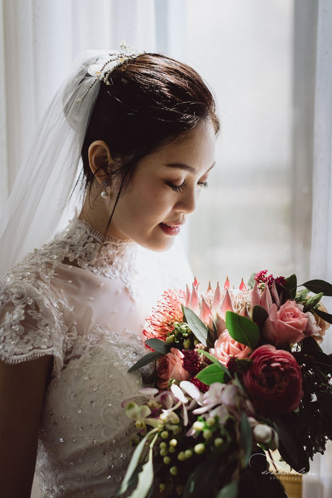 Chinese Collar Wedding Gowns